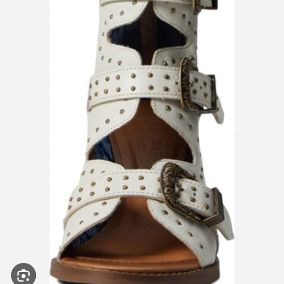 Dingo Ziggy White Women's Shoes - Picture 2 of 9